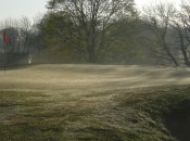 The 13th green