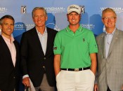Mark Brazil, Bobby Long, Webb Simpson and Steve Holmes have the Wyndham Championship headed in the right direction.