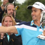 Camilo Villegas celebrated his first PGA Tour win in four years with a Wyndham Championship selfie. 