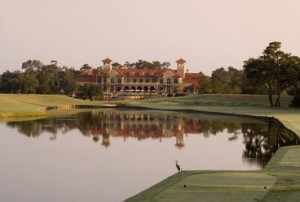 A view of the clubhouse at TPC Sawgrass.