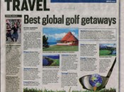 Fifty More Places To Play Golf was recently featured in AM New York (April 6, 1010 edition), which reaches approx. 337,000 Manhattanites.  Other press enquiries are welcome.