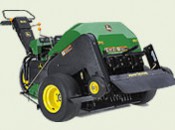 This greens mower is state-of-the-art now, but someday a robot drone could take its place