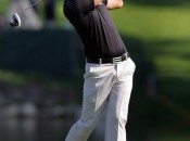 Dustin Johnson became the sixth player to win multiple FedExCup tournaments by taking The Barclays. Copyright Icon SMI.