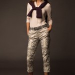 Lizzie Driver - Silver-Beaked Tanager Long Sleeve Shirt_ Bird-Of-Paradise Cropped Pants_385x575