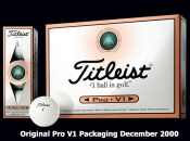 First Pro V1 out in Dec 2000
