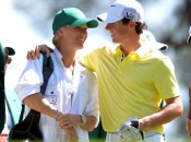 Rory McIlroy and Caroline Wozniacki in happier times at the 2013 Masters (Photo: AFP/Getty Images)