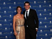 Keegan Bradley and Jillian Stacey make the scene at the 2014 Ryder Cup opening ceremony and gala (Photo: Getty Images)