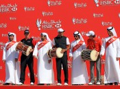Abu Dhabi with Tiger Woods and Lee Westwood