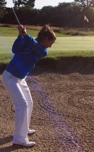 blue bunker backswing1cropped