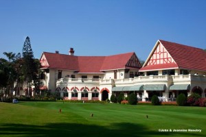 The clubhouse of the Royal Calcutta Golf Club