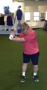 My swing is never going to be pretty, but trust me. It looks and feels better.