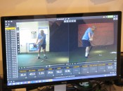 The Trackman doesn lie: The clubhead directly behind the hands (right) is a good thing.