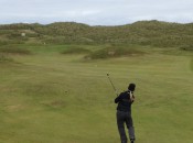 Fraserburgh's 13th hole, ``the Hillocks,'' is a short par four guarded by grassy mounds.
