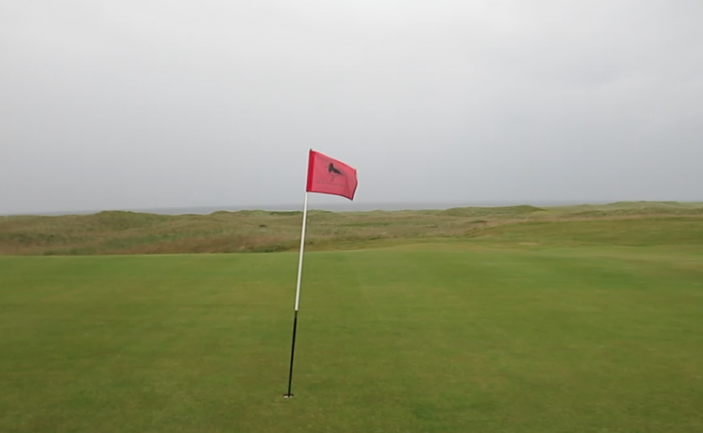 Machrihanish, pin & seas