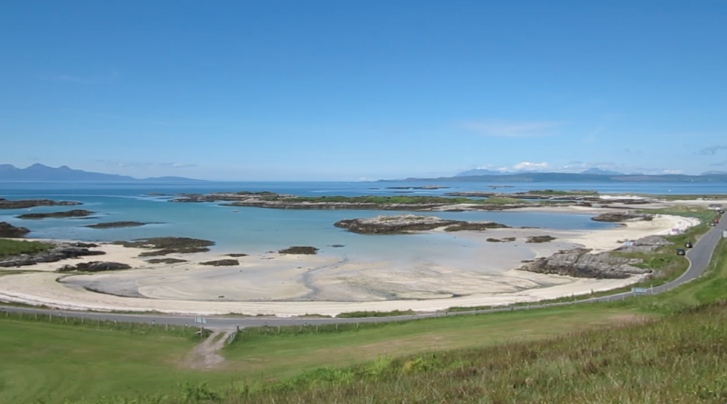 With views like this from its hilltop perch, Traigh is a scenic beauty.