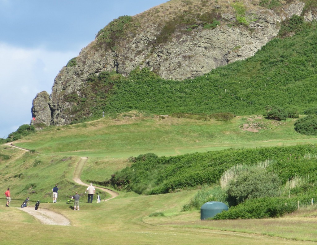 The Crow's Nest, a 130-yard uphill challenge, is a daunting blind shot.