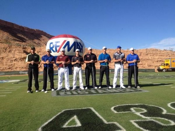 VEGAS 8: The eight men still standing will shoot for the RE/MAX Long Drive championship in Las Vegas on Nov. 4