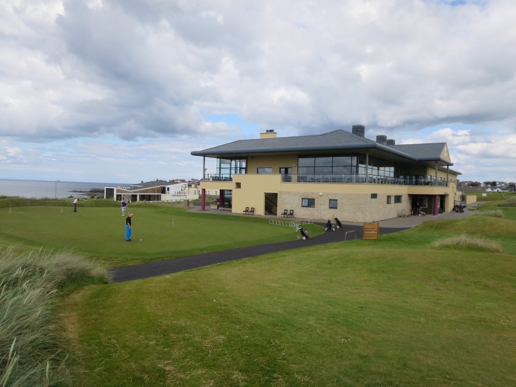 The Portstewart clubhouse