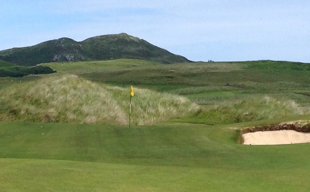 Rosapenna's rolling Old Tom Morris Links features small greens and ball-attracting pot bunkers.