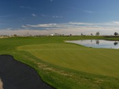 After fighting the cactus and scrub of desert golf, Encanterra's spacious fairways are easy on the eyes.
