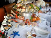 The Ocean Club's Signature Seafood Tower.