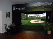 Compact simulator from aboutGolf
