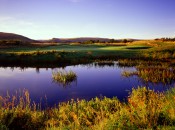 Scotland and Gleneagles in all its glory, the 16th hole on the Centenary Course © Gleneagles