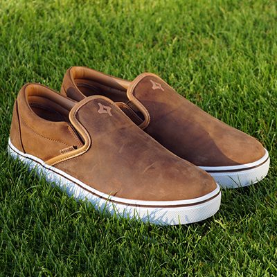 Mens slip on golf on sale shoes