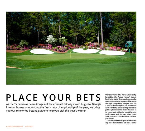 PGR magazine issue 12 The Masters610
