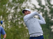 Lucas Bjerregaard during the second round of the Volvo China Open on 29 April 2016 at Topwin Golf & Country Club, Beijing, China. Mandatory credit: Richard Castka/Sportpixgolf.com