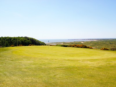 View from the 3rd green at Southerndown GC