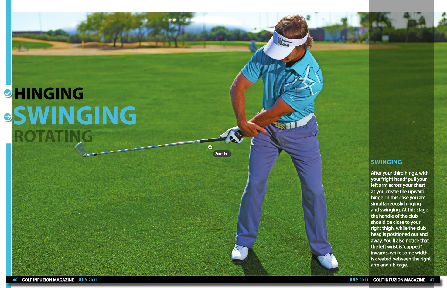 keys to 1 aircraft golf swing