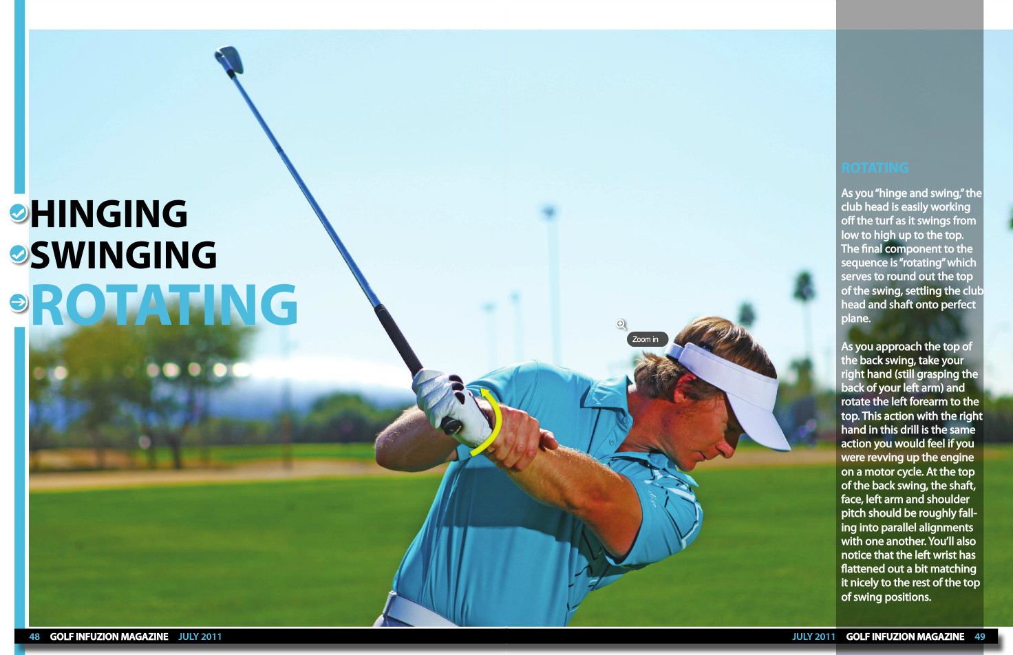 Back In Action Jeff Ritter pertaining to Perfect Golf Swing Rotation