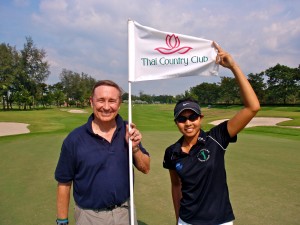 thai bangkok thailand course country club review 14th birdies helps celebrate rare professional author his
