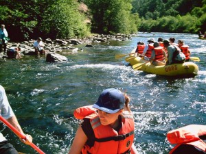 rafting