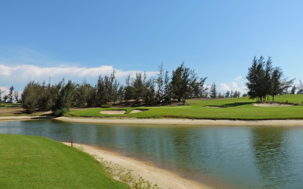 Looking Over at the 15th Green From the 12th Fairway