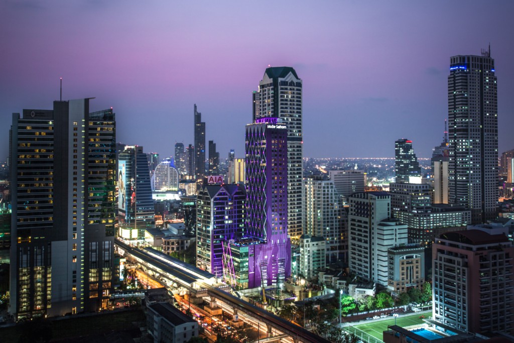 Mode Sathorn Hotel Bangkok Night
