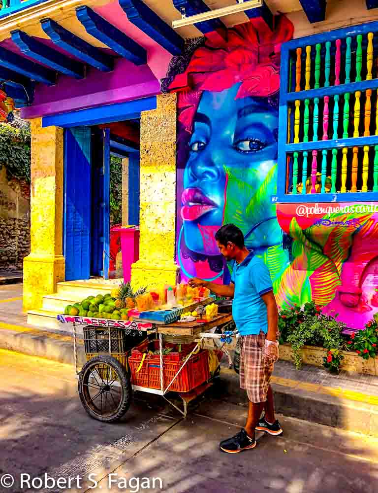 Getsemani Fruit Vendor