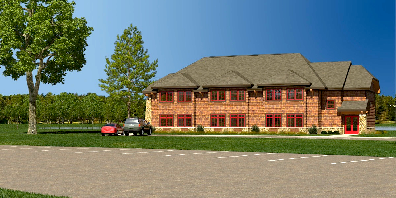 New in 2013: the 14-room Lake AuSable Lodge