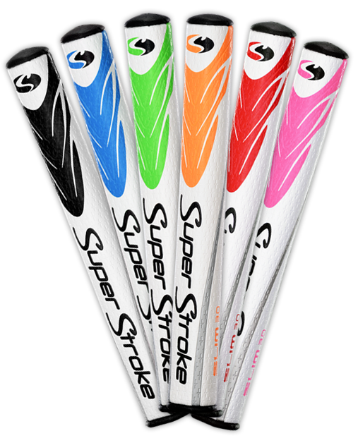 SuperStroke's colorful grips