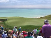 The par-three 12th hole has a majestic view
