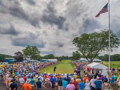 This was NOT the scene for this year's Marathon LPGA Classic