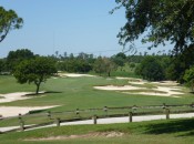 The short par-4 8th, reachable from the correct tees, gives a sense of the character of The Deltona Club property.