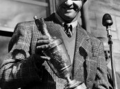 Sam Snead holding the 1946 Open Championship Claret Jug