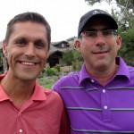 Pronghorn GM Spencer Schaub (left) and Golf Road Warrior Jeff Wallach