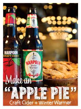 harpoon winter warmer beers christmas beer pie apple