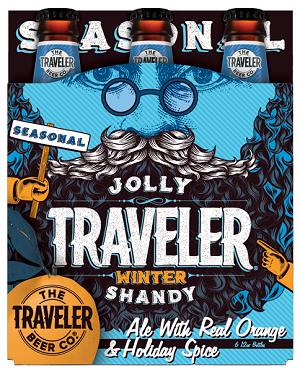 12 Traveler Winter Shandy  End Prostate Cancer  Beer Coasters 