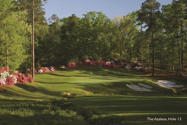 The 13th hole at the Dancing Rabbit Azaleas Course, Mississippi