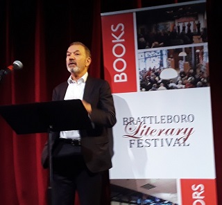 Stephen Greenblatt at the 2018 Brattleboro Literary Festival