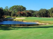 Third hole, Peninsula Lakes Course
